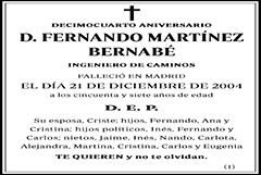 Fernando Martínez Bernabé